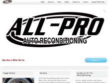 Tablet Screenshot of allprorecon.com